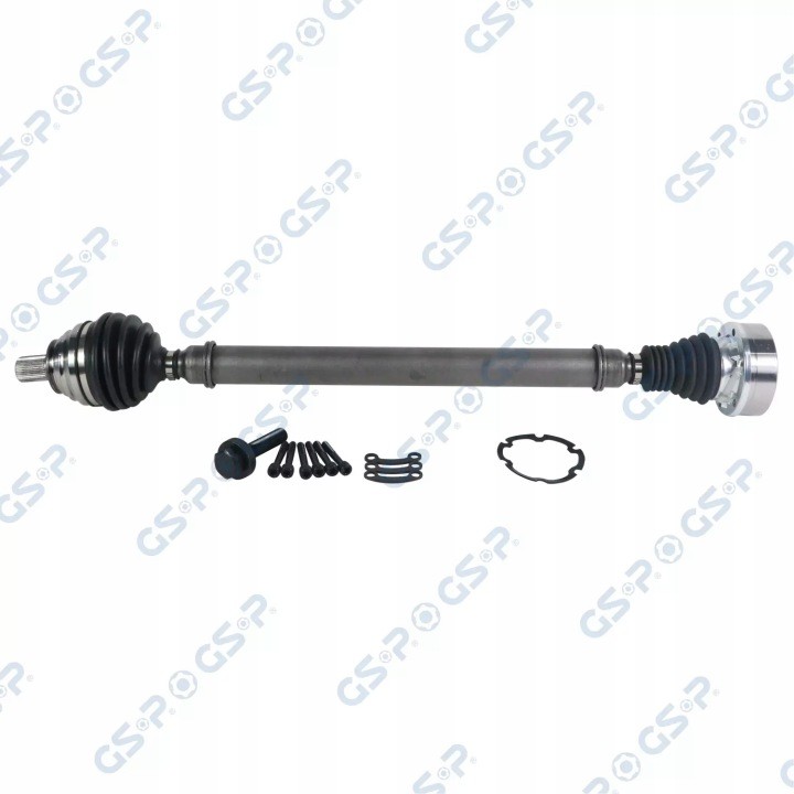 Arbre de transmission droit renforcé en acier forgé pour VW Caddy III 1.9 TDI