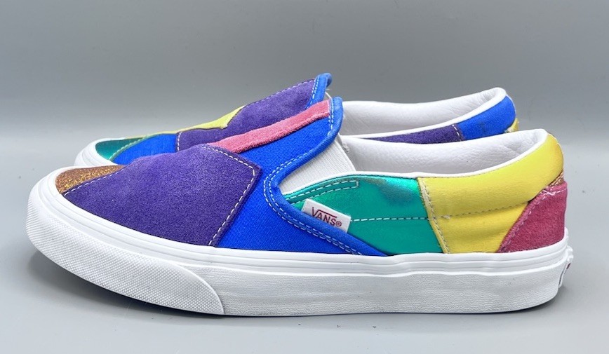 Vans Classic Slip-On PatchWork ‘PRIDE’ Rainbow - … - image 1