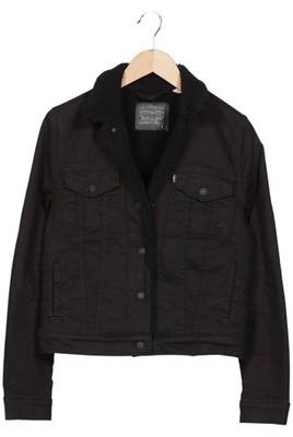 Levis Jacke Damen Anorak Jacket Kurzmantel Gr. S Baumwolle Schwarz #4ty3kpn
