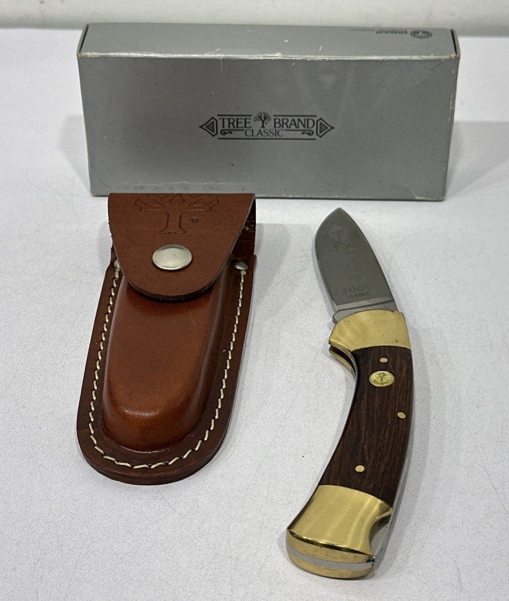 Booker Tree Brand Classic Pocket Knife 2000 440C Solingen Germany