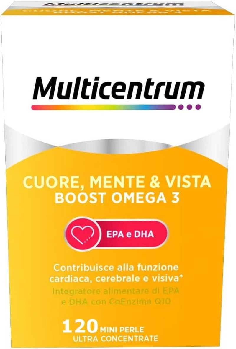 Omega 3 Boost per Tutta la Famiglia | Cuore, Vista e Mente Sani