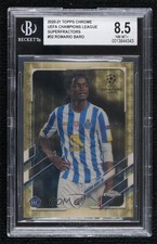 Marketplace image: 2020 Chrome UEFA Champions League Superfractor 1/1 Romario Baro Rookie RC 14rq