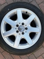 MERCEDES BENZ SLK R170 R171 R172 7Jx16 ET37 Alufelge Silber 5 Loch A1704010202
