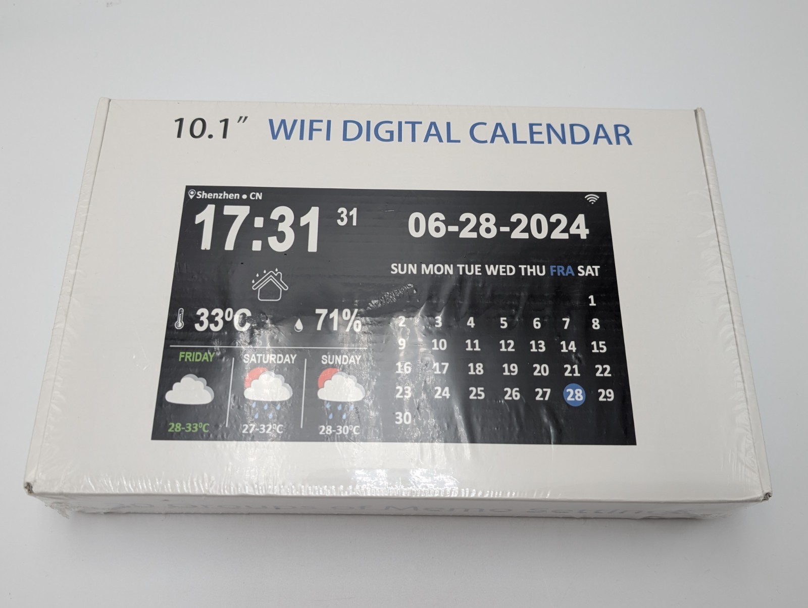 Weather Display Smart Memo Reminders
