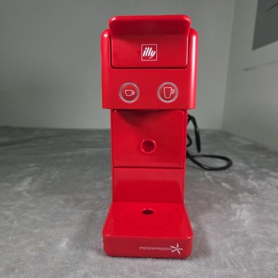 Illy Y3.3 Espresso Machine Single Serve Coffee Maker IperEspresso Capsule Red