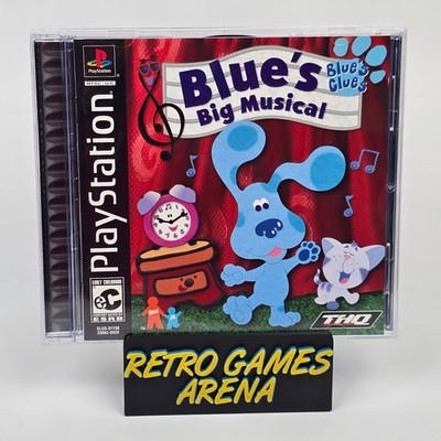 Blue's Big Musical - Blue's Clues (PlayStation 1 PS1) CIB COMPLETE