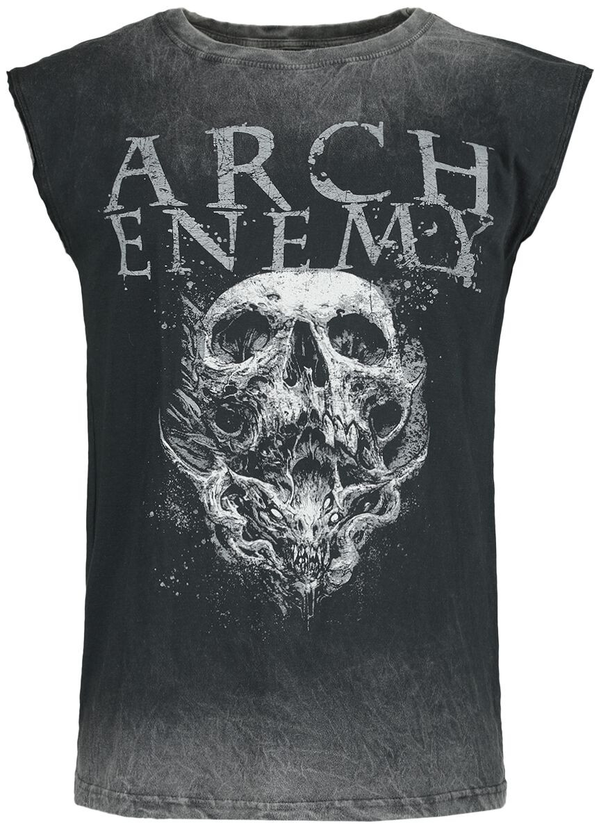 Майка Arch Enemy Herren MMXX grau Band-Товары Группы Тотенкопфе 6290₽