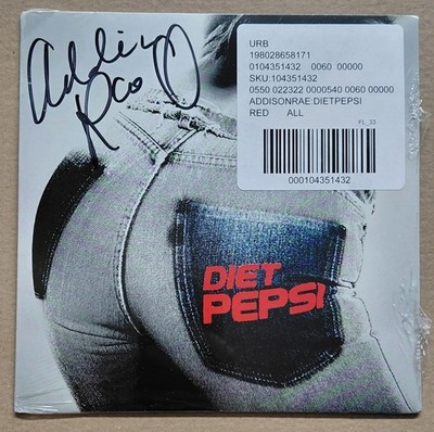 Addison Rae - Diet Pepsi SIGNED 7'' Vinyl Single Sealed