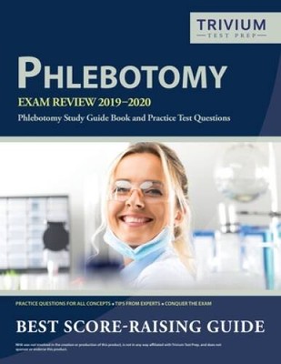Phlebotomy Exam Review 2019-2020: Phlebotomy Study Guide Book and Pr - VERY GOOD