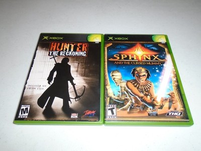 Hunter The Reckoning & Sphinx and the Cursed Mummy    Complete Original Xbox