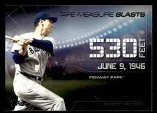 Ted Williams 2015 Topps Update Tape Measure Blasts #TMB-14 Boston Red Sox ESE