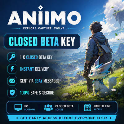 Aniimo The Global Beta Key - INSTANT