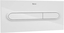 Roca PL1 Dual Flush Plate Flush Button Chrome Finish - A890195001