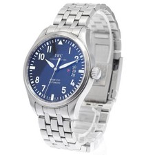 IWC SCHAFFHAUSEN PILOT WATCH MARK XVII IW326504 41mm SS Black Dial #C403