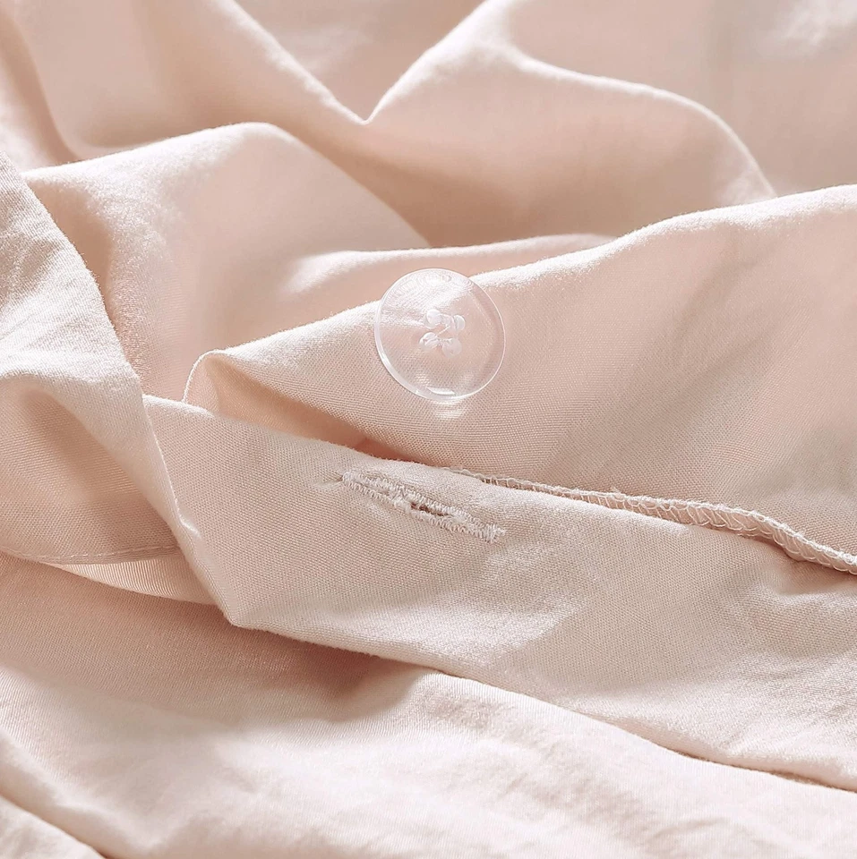 Juego de funda nórdica Chezmoi Collection Nora 3 piezas borde con volantes - hipoaler... Foto 4 de 4