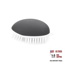 Vegetable Brush Potato Scrubber Brush Non Slip Comfortable Fruit 1 Pack Grey