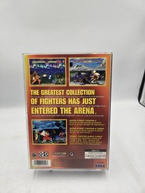  ✹ Street Fighter Collection Sega Saturn Game COMPLETE W/Reg Card ✹ USA
