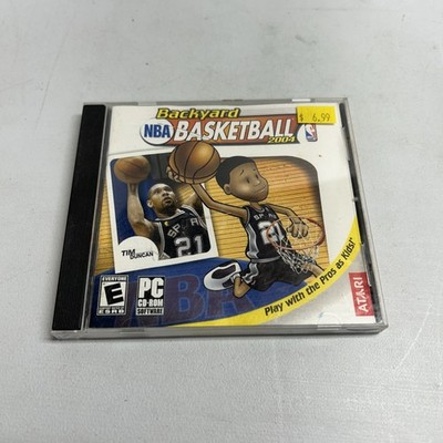 Video Game PC Backyard Basketball 2004 NBA Tim Duncan Jewel