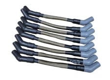 Ton's IGN1A Smart coil converted LS LSX Spark plug wires 10mm Ti Sleeved 45 Deg