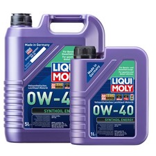 LIQUI MOLY 0W-40 6L SYNTHOIL ENERGY Motoröl für RENAULT SAAB SEAT SKODA SMART