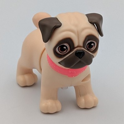 Zuru Pets Alive Booty Shakin' Pups Prancing Pug Tan Dog Wind Up Walking Toy 3''