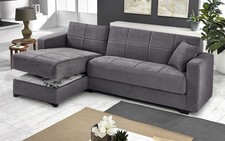 DIVANO LETTO CONTENITORE ANGOLARE MODELLO SANI MONDO CONVENIENZA