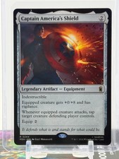 Captain America's Shield Marvel Super Heroes Regular MTG 0244