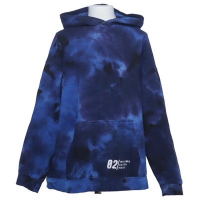 H&M, Kapuzenpullover, Größe: 146/152, Blau, Baumwolle/Polyester, Batik #Ksb