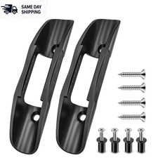 Double Kayak Paddle Holder Clips - Universal Plastic Design with Screws Included