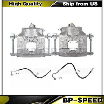 Front Brake Caliper Brake Hydraulic Hose Brake Line Fits Chevrolet C20 7.4L 6.6L