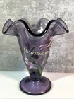 Fenton 100 Years 2005 My Sister, My Friend Vase Hand Painted And Signed K .Riley