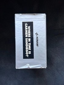 Where in Time is Carmen Sandiego NES Nintendo 1991 Rare HTF CIB Encyclopedia 