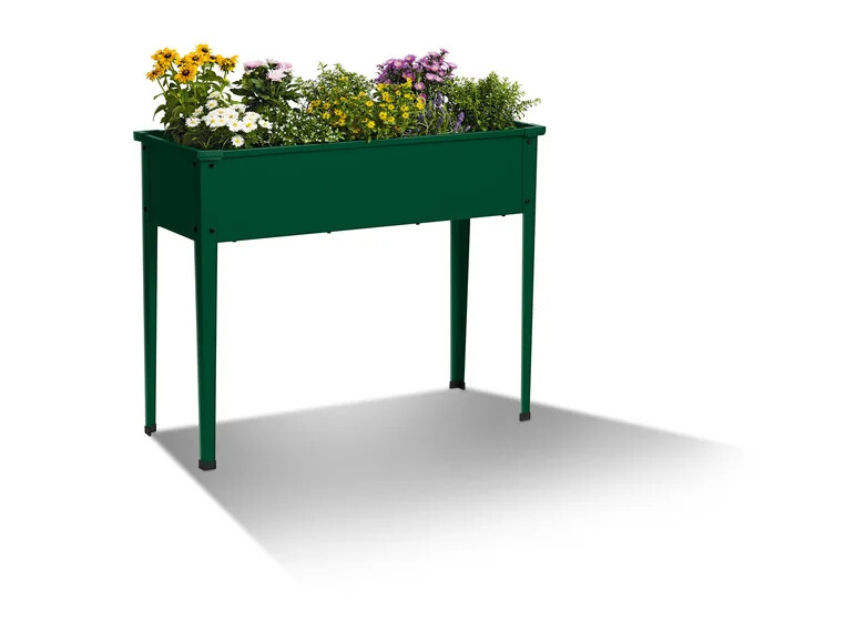 Parkside Hochbeet Metall Pflanzbeet Gemsebeet Blumenkasten Balkon  100x40x80cm | eBay.de