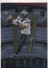 2022 SELECT NUMBERS RC GARRETT WILSON NEW YORK JETS ROOKIE FOOTBALL J767