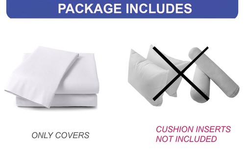 |COVER ONLY| STYLE 1 Twin Bolster Pillow Daybed Porch Swing Contrast Trim AD105 - Picture 10 of 12