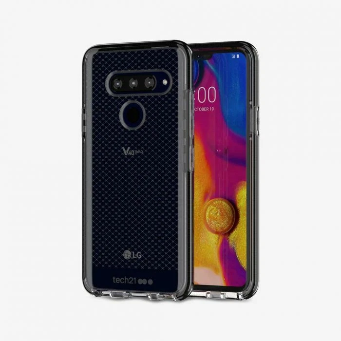 Original Tech 21 Evo Check for LG V40 ThinQ Smokey Black  - Image 2 of 3