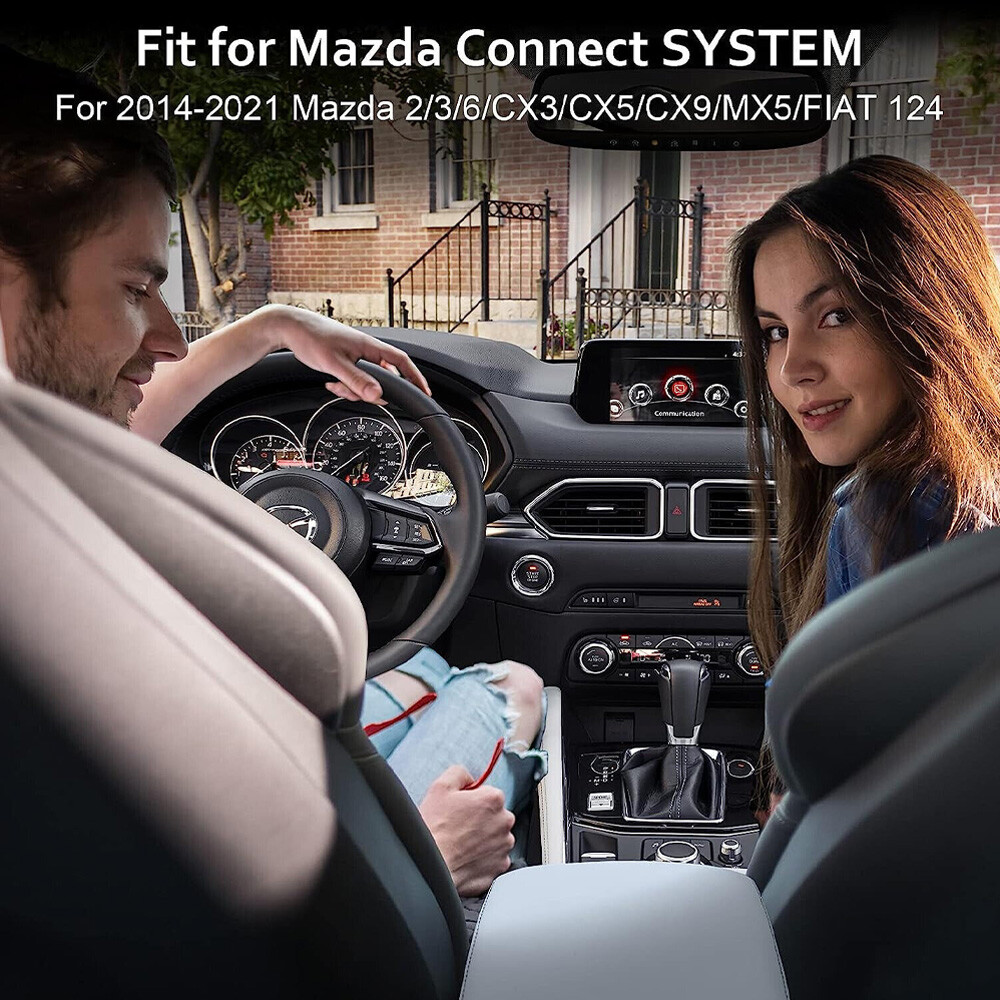 ontto Rindsleder Smart Autoschlüssel Hülle Cover für Mazda 3 CX-30 2019
