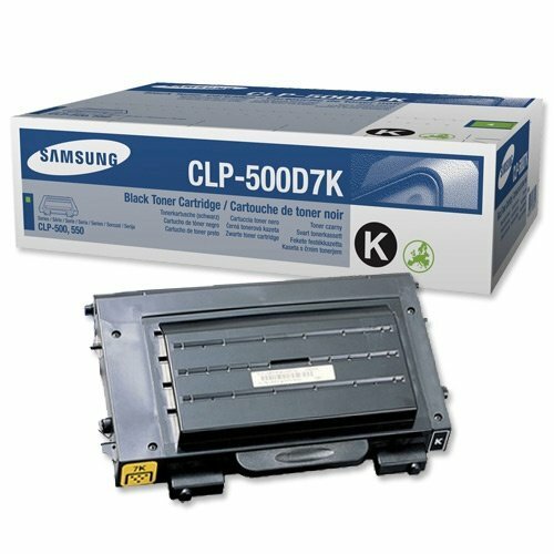 Samsung CLP-500D7K Black Toner Cartridge For 500/550 Printer Original Genuine