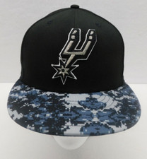 New Era 9FIFTY NBA San Antonio Spurs Snapback Hat/Cap OSFM New w/Decals