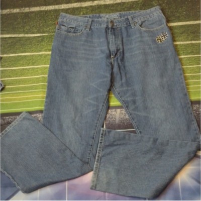 ROBIN'S JEAN -  croco blue cross jeans size 38 big & tall