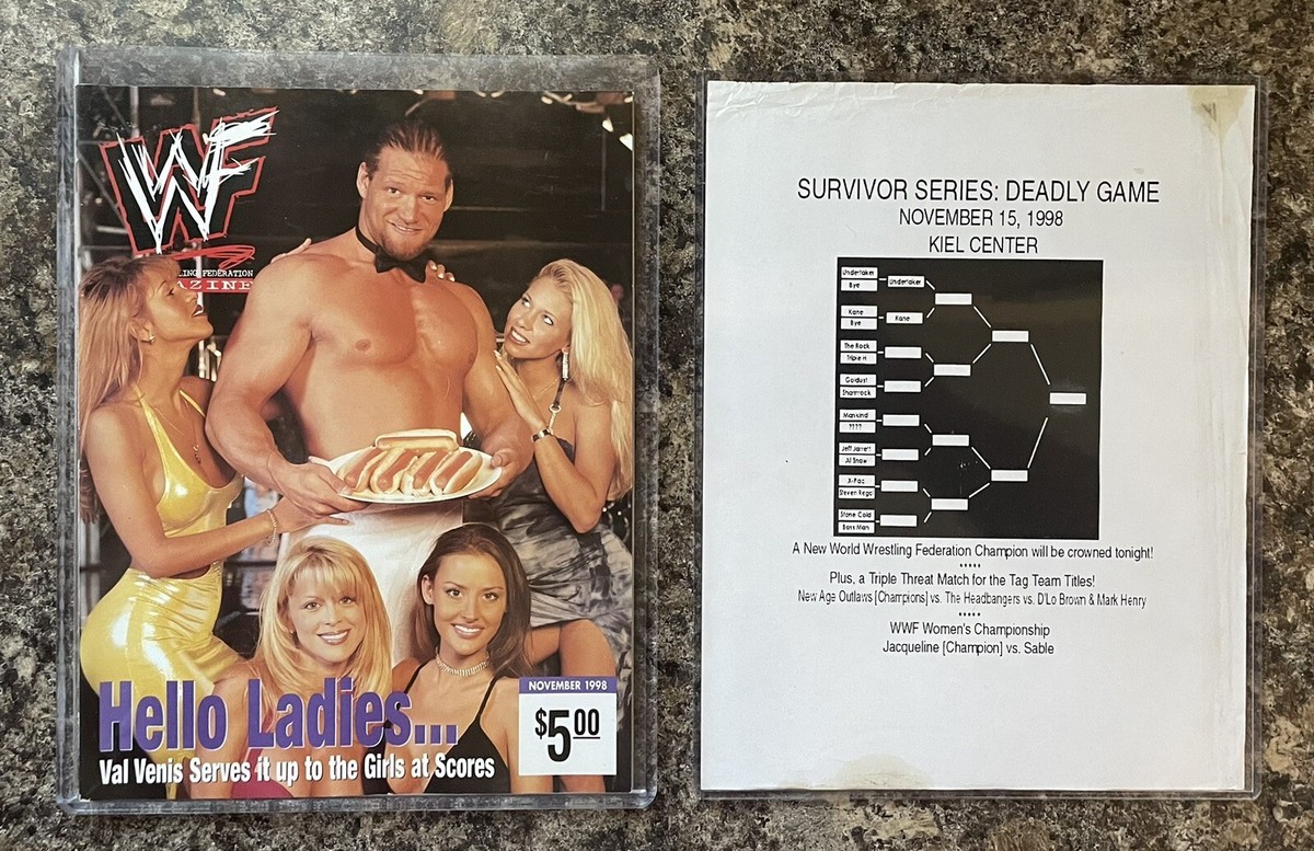 Undertaker Survivor Series 1998 Full Show 1998 Signed Survivor - Main Image