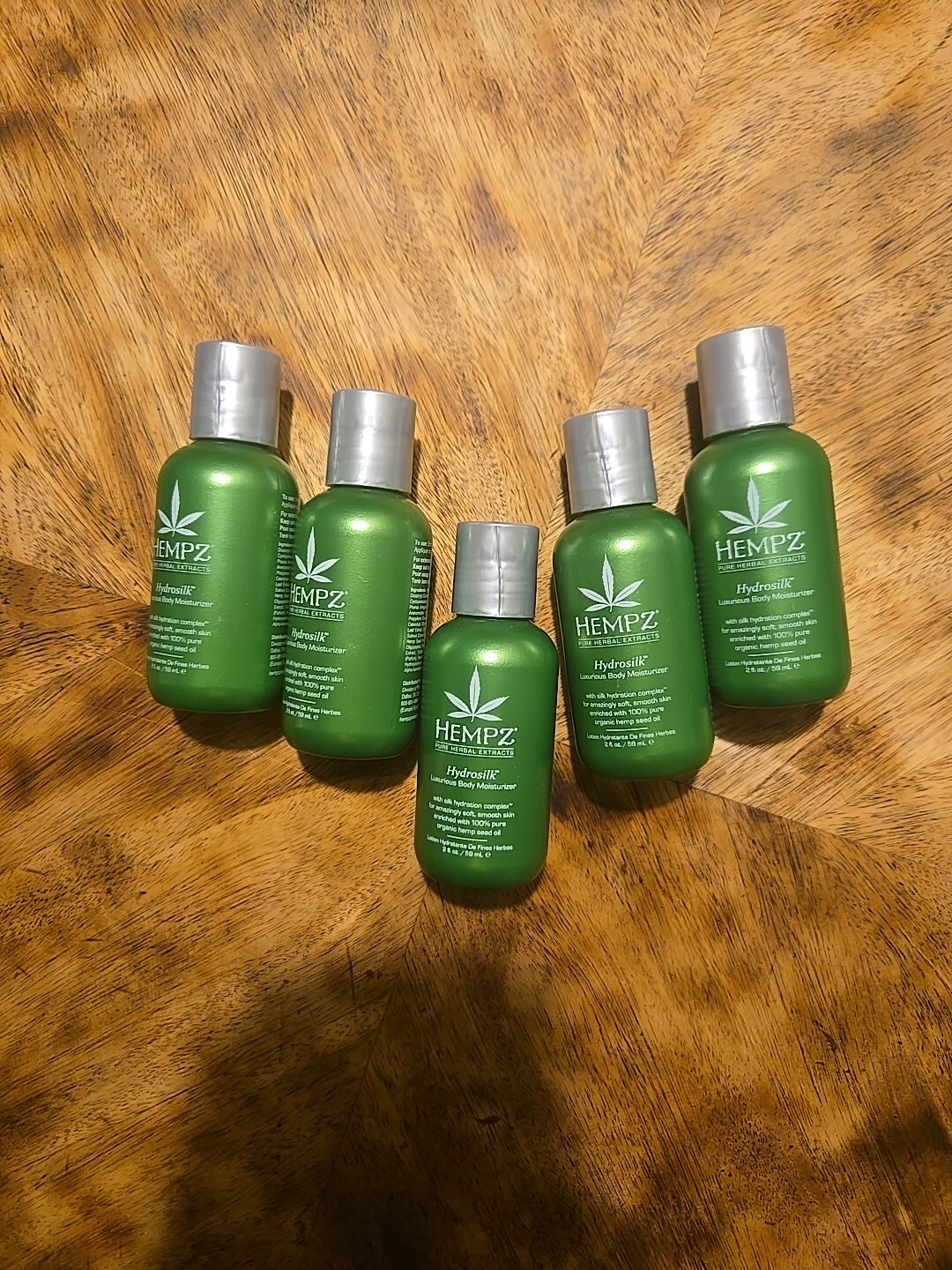 Hempz Hydrosilk Lotion Mini's Set Of 5