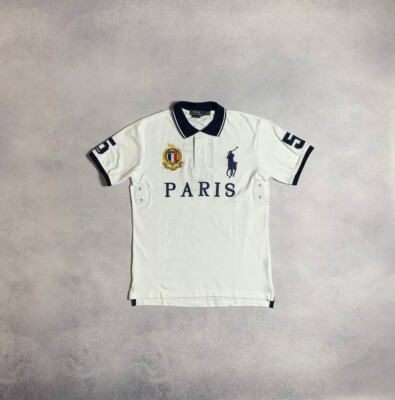 Polo Ralph Lauren Polo T-Shirt Paris France #5 Big Pony Luxury PRL