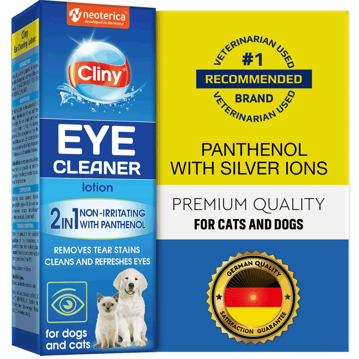Cat Dog Eye Wash Drops Tear Stain Remover Cleaner Eye Infection Treatment eBay