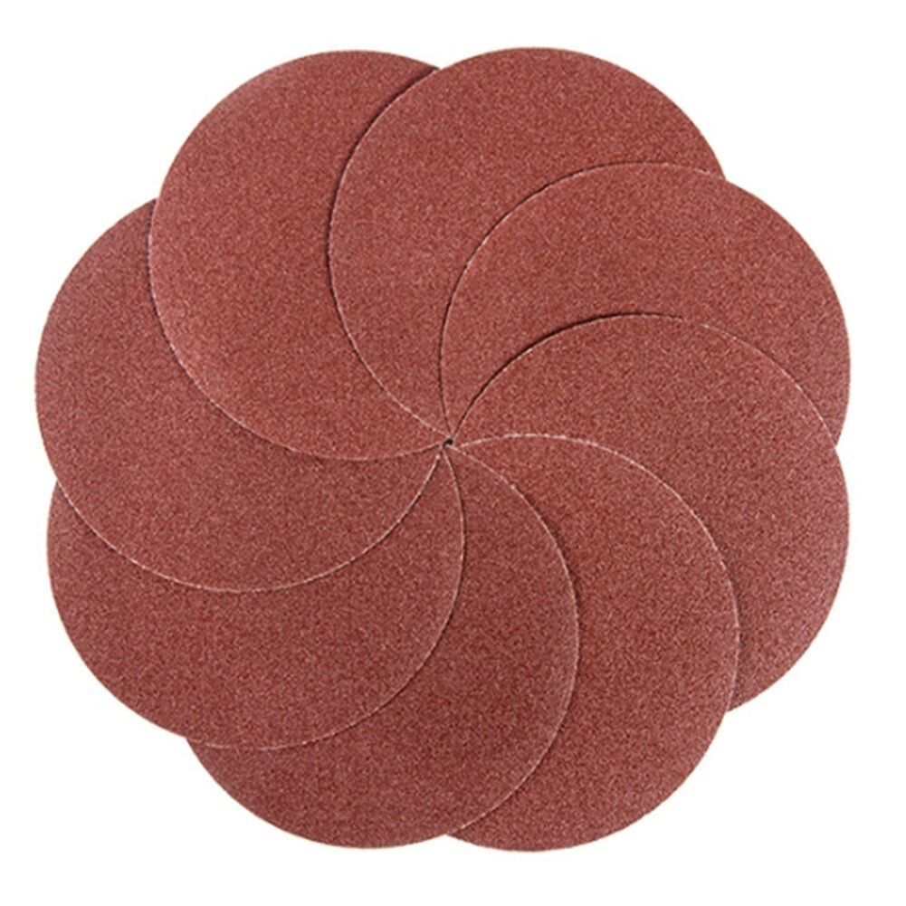 Round Sandpaper Flocking Sandpaper 100pcs 3 Inch/78MM 80/ 100/ 120/ 150