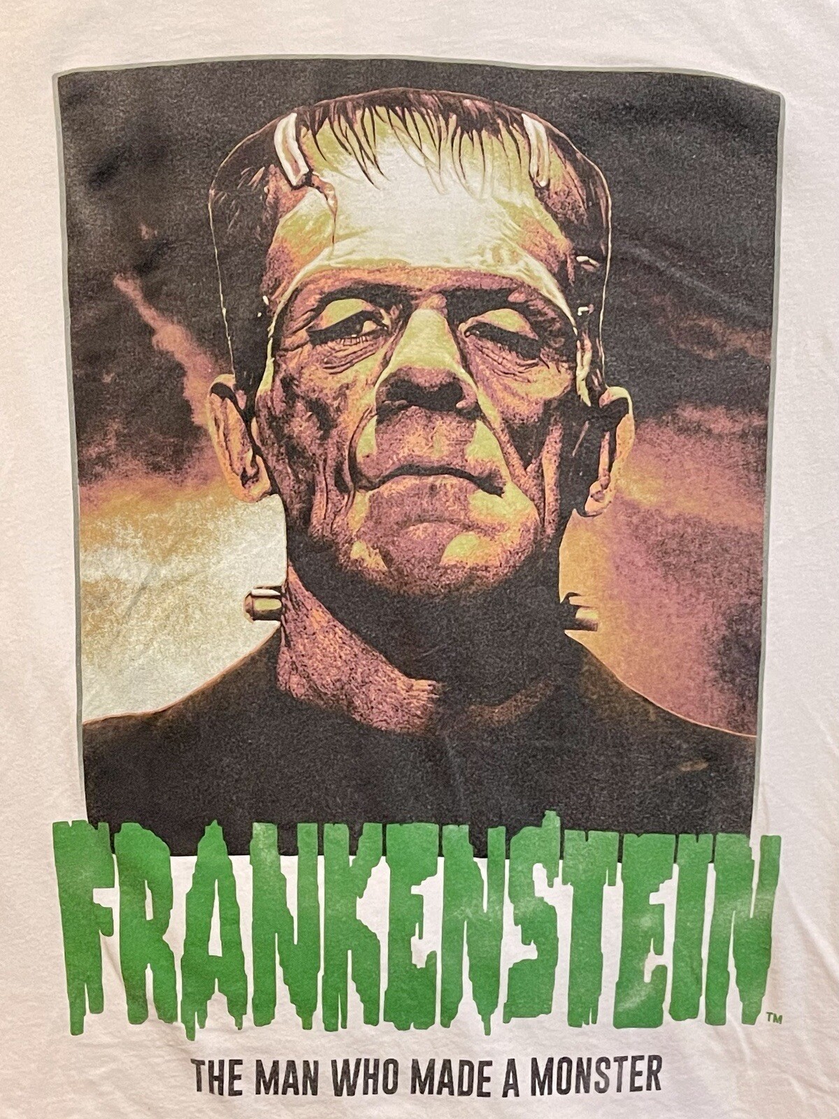 Frankenstein Universal Studios cropped  t shirt - image 5