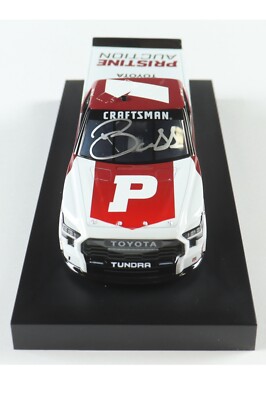 Bubba Wallace Signed North Wilkesboro #1 Pristine Auction 1:24 Diecast Truck LE