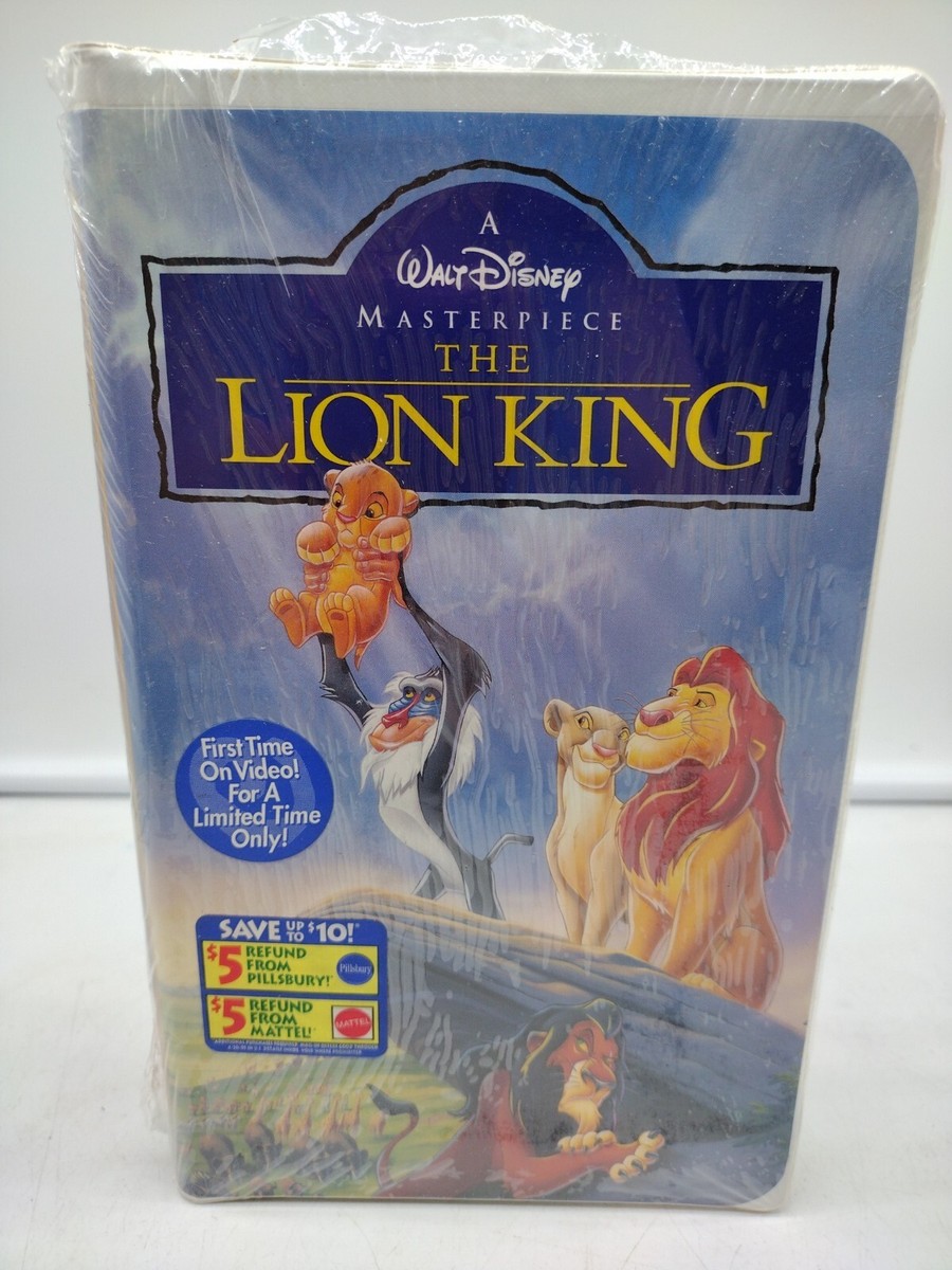 The Lion King (VHS, 1995) hakuna matata Simba, pumbaa, timon