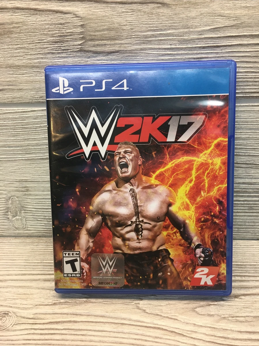 paperback gidsel Farmakologi WWE 2K17 (Sony PlayStation 4, 2016) PS4 Wrestling Game Brock Lesnar  Excellent 710425477522 | eBay