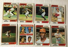 1974 TOPPS CINCINNATI REDS TEAM SET PETE ROSE  JOHNNY BENCH, JOE MORGAN PEREZ